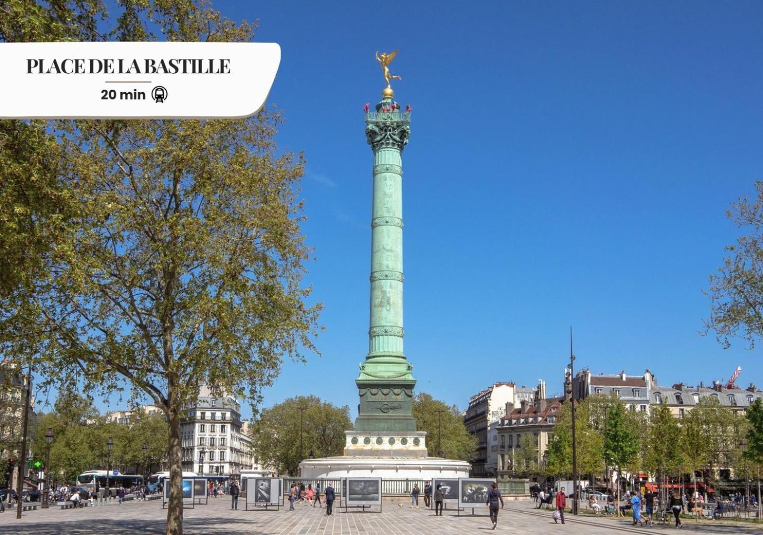 Bluestay 284 - Superbe Appartement Dans Le Marais Paris Luaran gambar